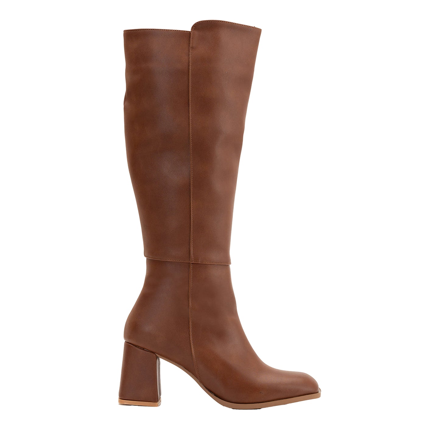 Adele - Brown Knee High Boots