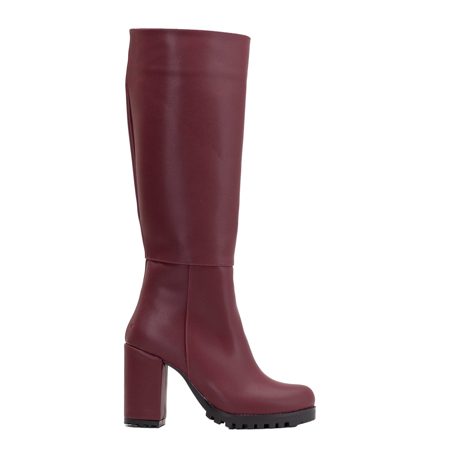 Alize - Burgundy Calf Platform Boots