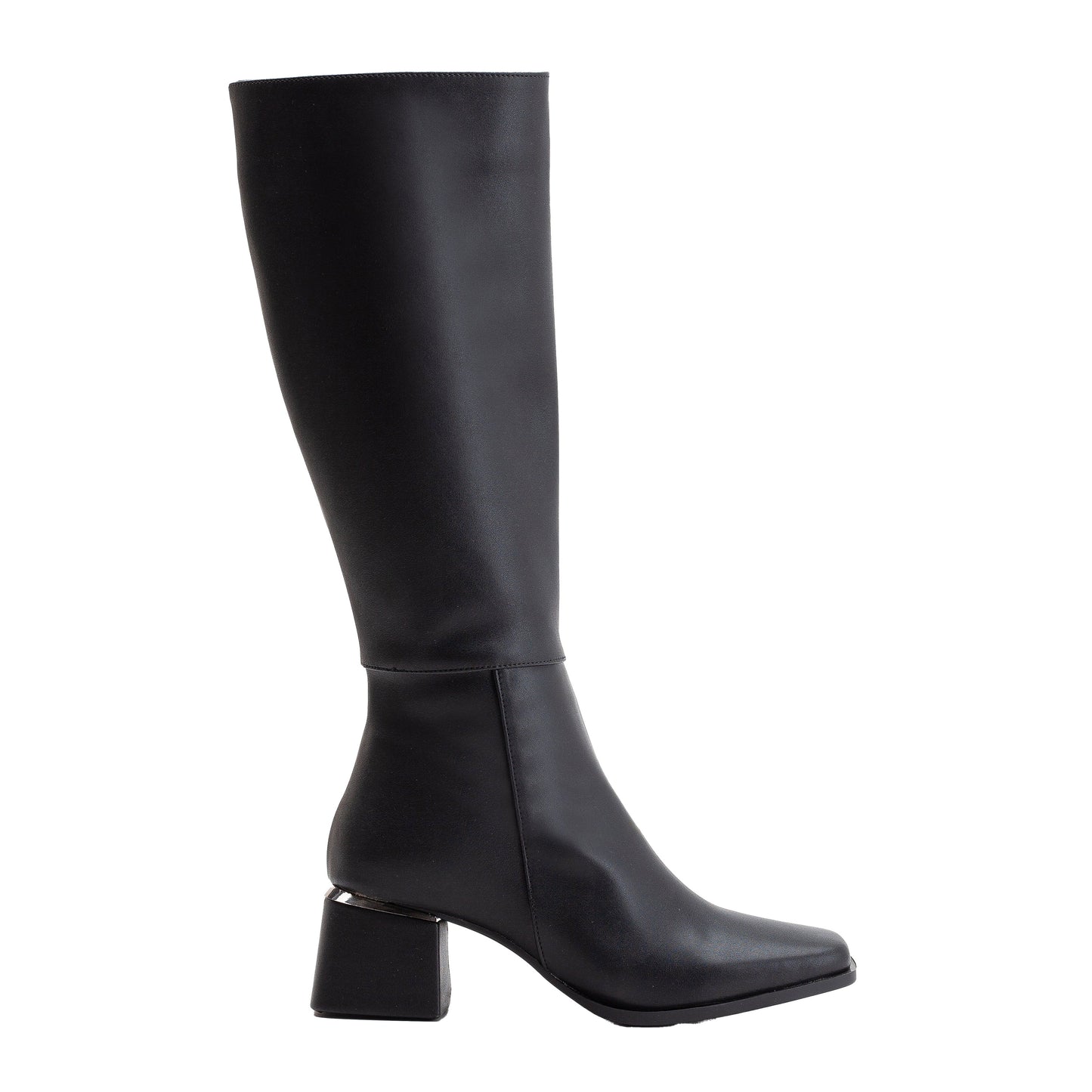 Anelise - Black Knee High Boots