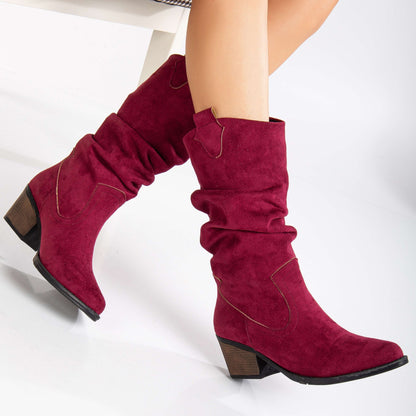 burgundy vegan western boots, cruelty-free burgundy cowboy boots, vegan leather burgundy western boots, burgundy cowboy ankle boots, sustainable burgundy western boots, eco-friendly burgundy cowboy boots, vegan suede burgundy western boots, burgundy rancher boots, animal-free burgundy western footwear, wine-tone vegan boots