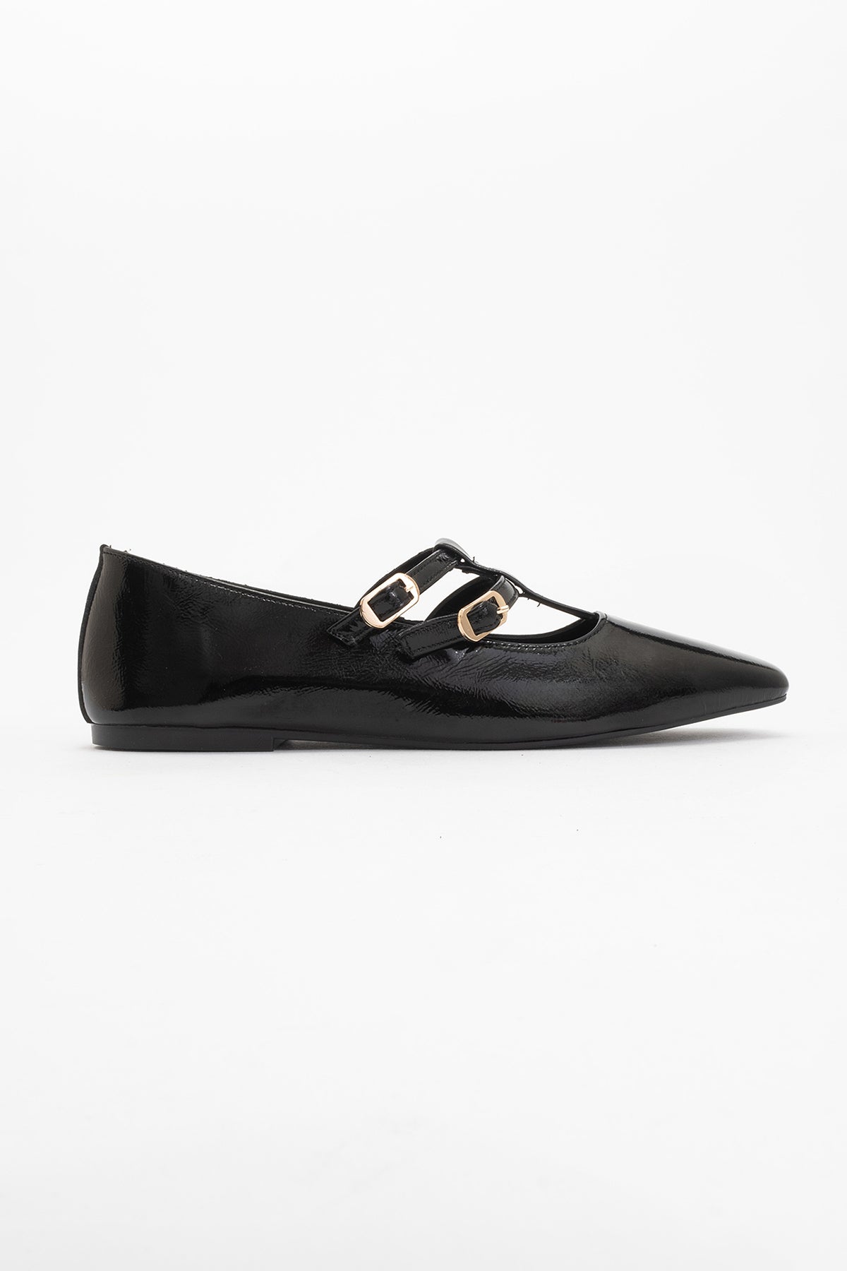 Starling - Black Patent Leather Mary Jane Flats (Women)