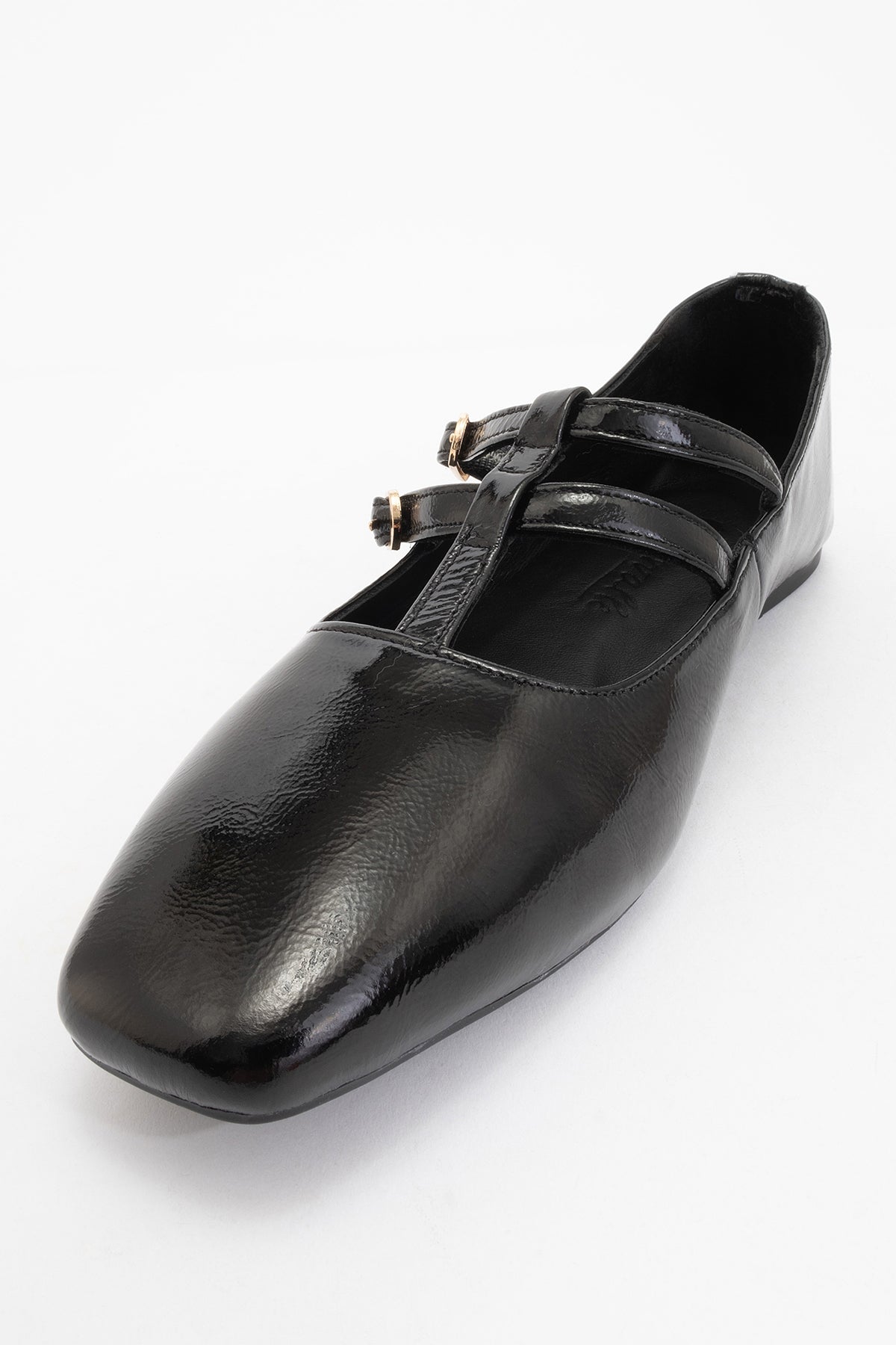 Starling - Black Patent Leather Mary Jane Flats (Women)