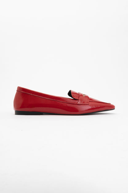 Iridessa - Red Patent Leather Loafers (Women)