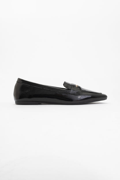 Iridessa - Black Patent Leather Loafers (Women)