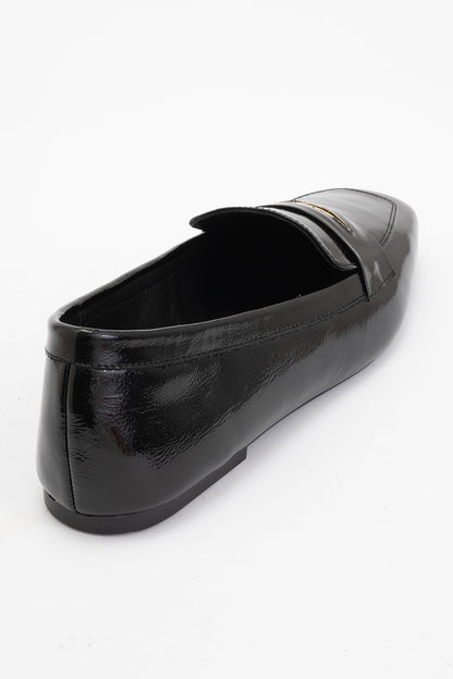 Iridessa - Black Patent Leather Loafers (Women)