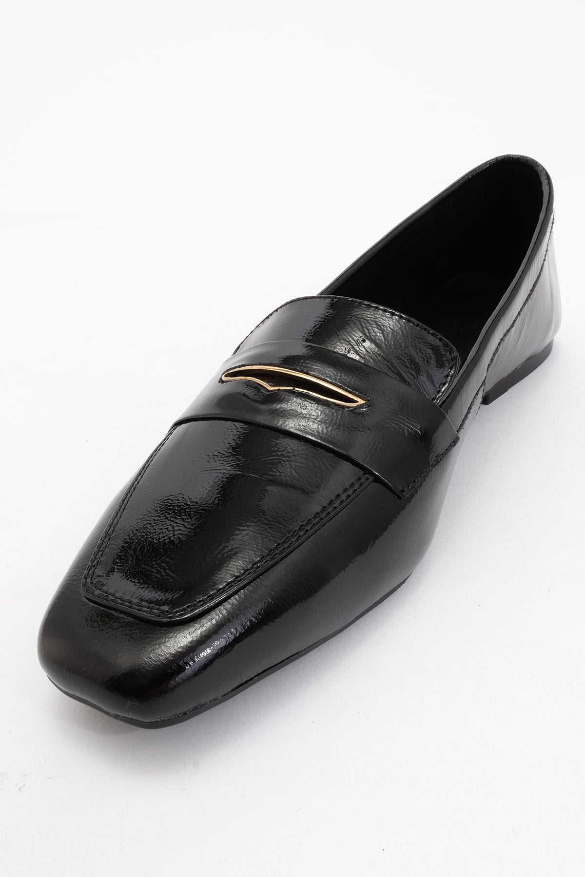 Iridessa - Black Patent Leather Loafers (Women)