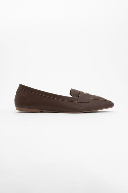 Iridessa - Brown Leather Loafers (Women)