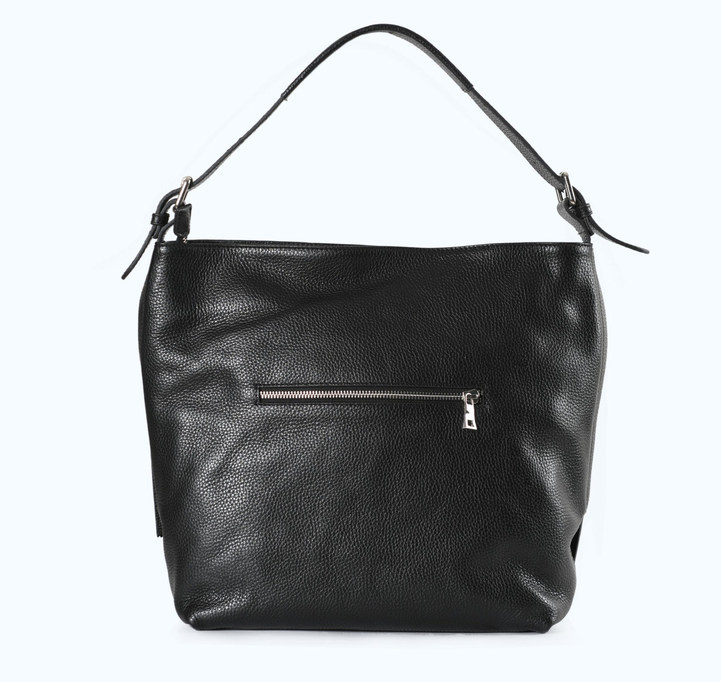 Vittoria - Black Leather Shoulder Bag