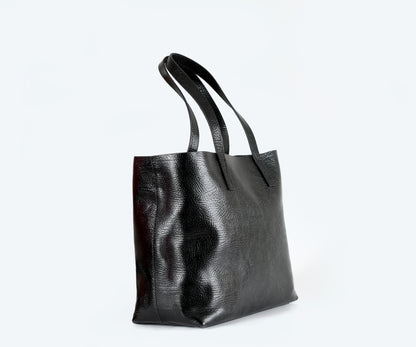 Carla - Dark Brown Leather Shoulder Bag