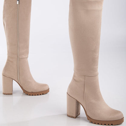 Beige suede wide calf platform boots, Wide calf platform boots in beige suede, Beige suede platform boots with wide calf, Wide calf beige suede boots with platform, Platform boots in beige suede with wide calf, Beige suede wide shaft platform boots, Wide calf beige suede platform booties, Beige suede high platform boots with wide calf, Wide calf platform boots with beige suede, Beige suede wide leg platform boots.
