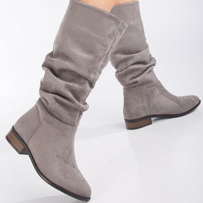 Gray suede slouchy boots, Slouchy boots in gray suede, Gray suede slouch boots, Suede slouchy boots in gray, Gray slouchy ankle boots, Slouchy ankle boots in gray suede, Gray suede slouchy booties, Slouchy booties in gray suede, Gray suede knee-high slouch boots, Knee-high slouch boots in gray suede, Gray suede slouched mid-calf boots, Mid-calf slouch boots in gray suede.