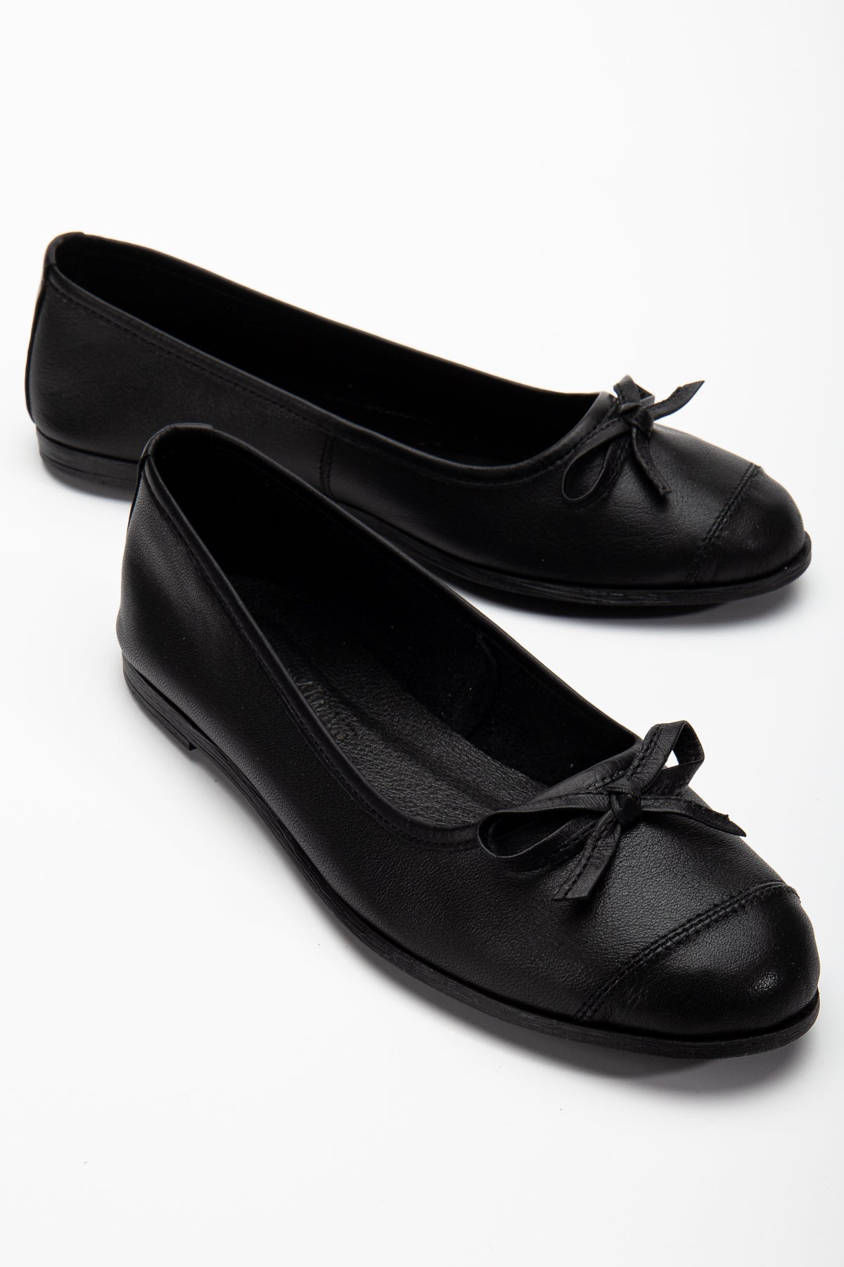Brooklyn - Black Ballerina Flats