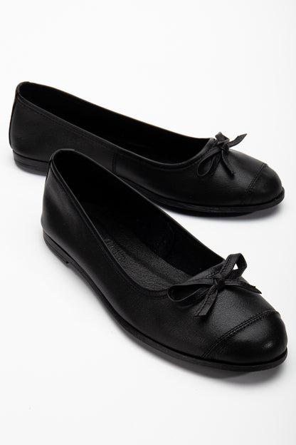 Brooklyn - Black Ballerina Flats