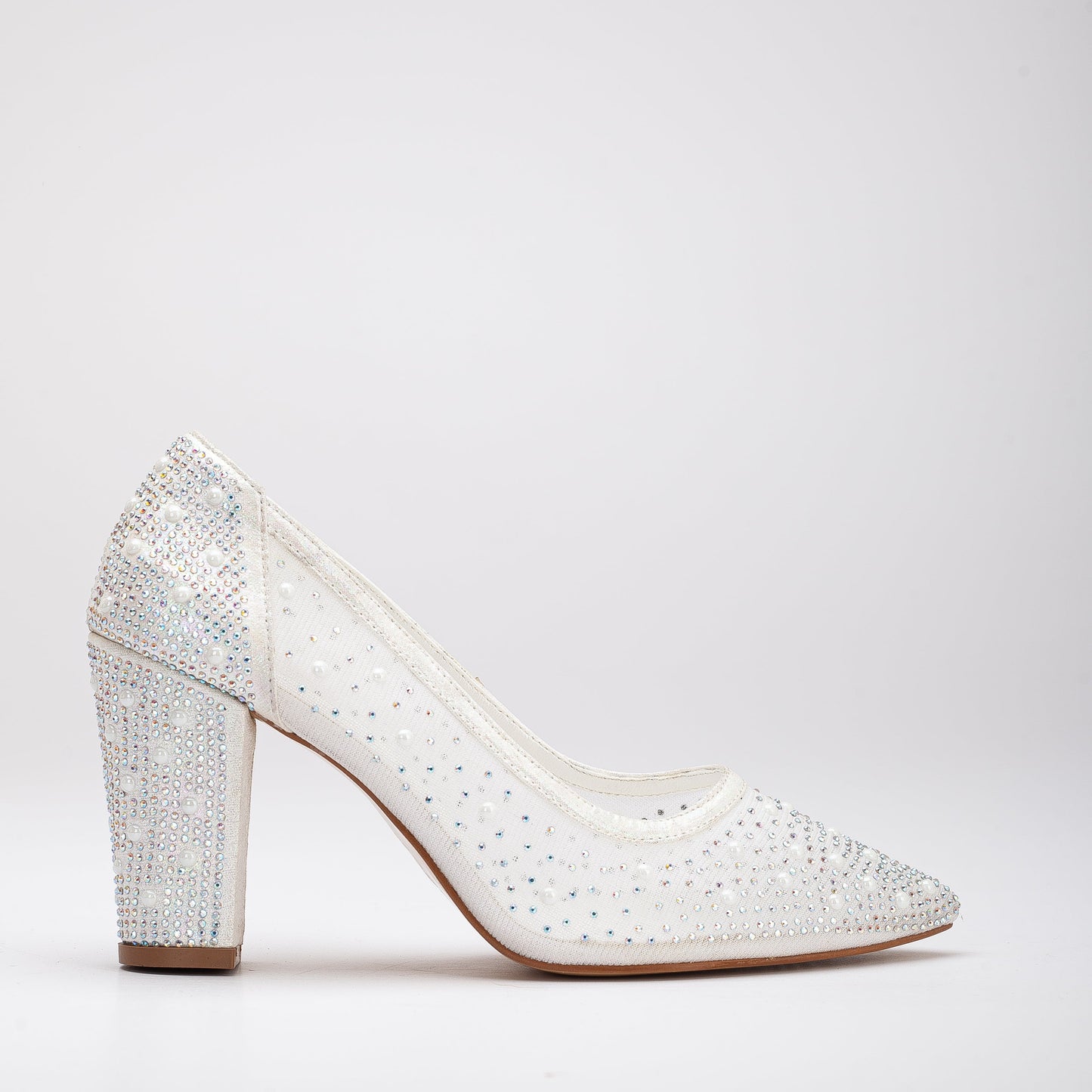 Margaret - Ivory Lace Stiletto