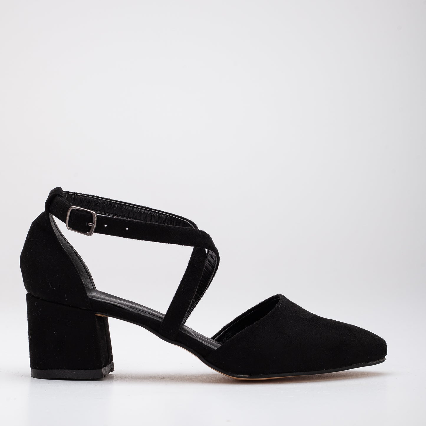 Dolly - Black Suede Pumps