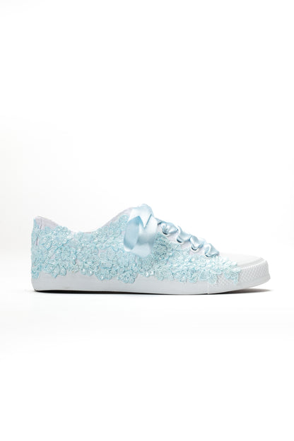 Zapatilla de novia Azure Lace Bloom