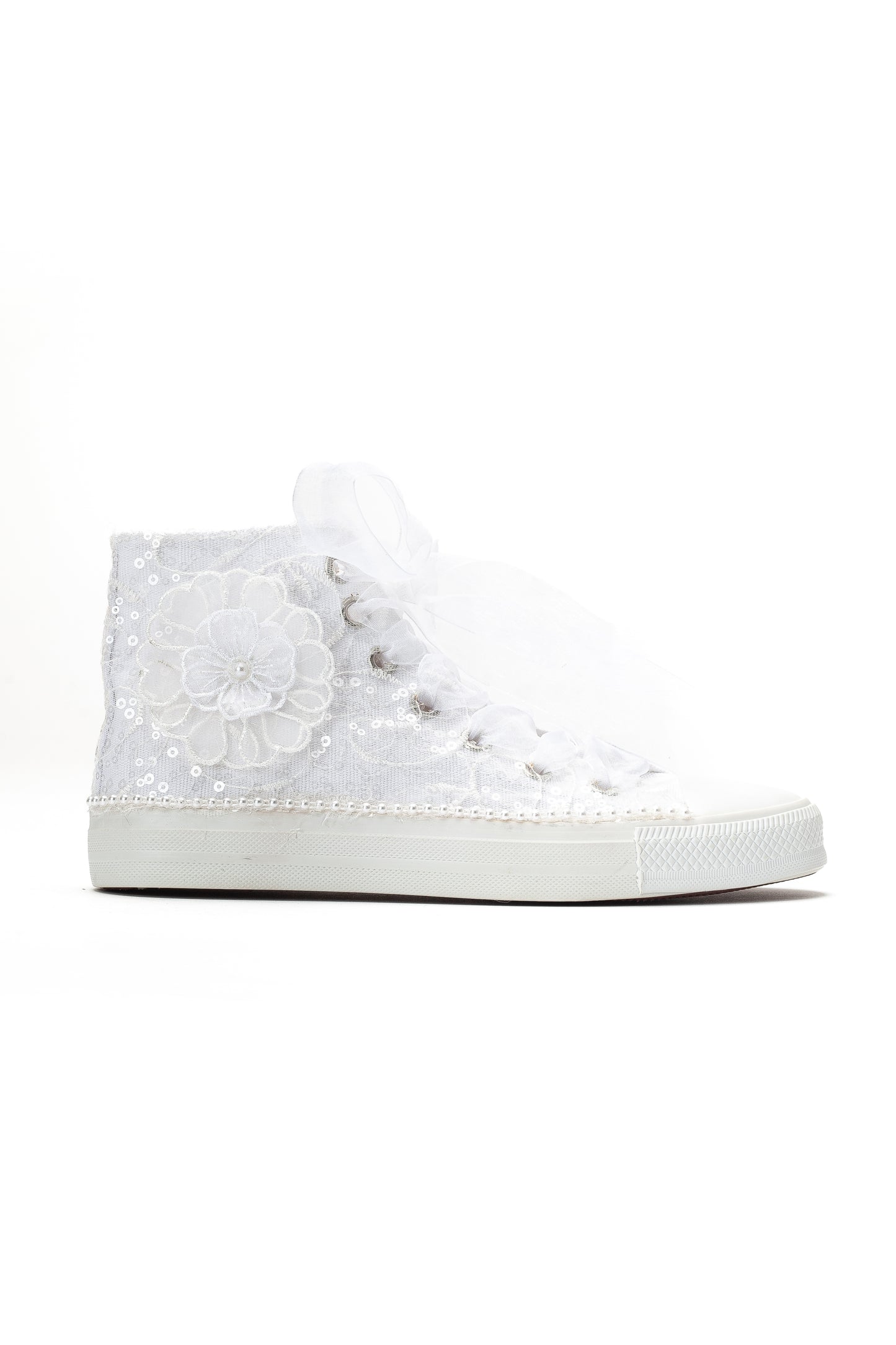 Zapatillas de novia altas Mariselle Pearl Lace