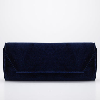Blue Velvet Clutch, Dark Blue Bridal Clutch, Wedding Clutch, Blue Bridal Clutch, Something Blue, Blue Bride Clutch, Velvet Evening Clutch