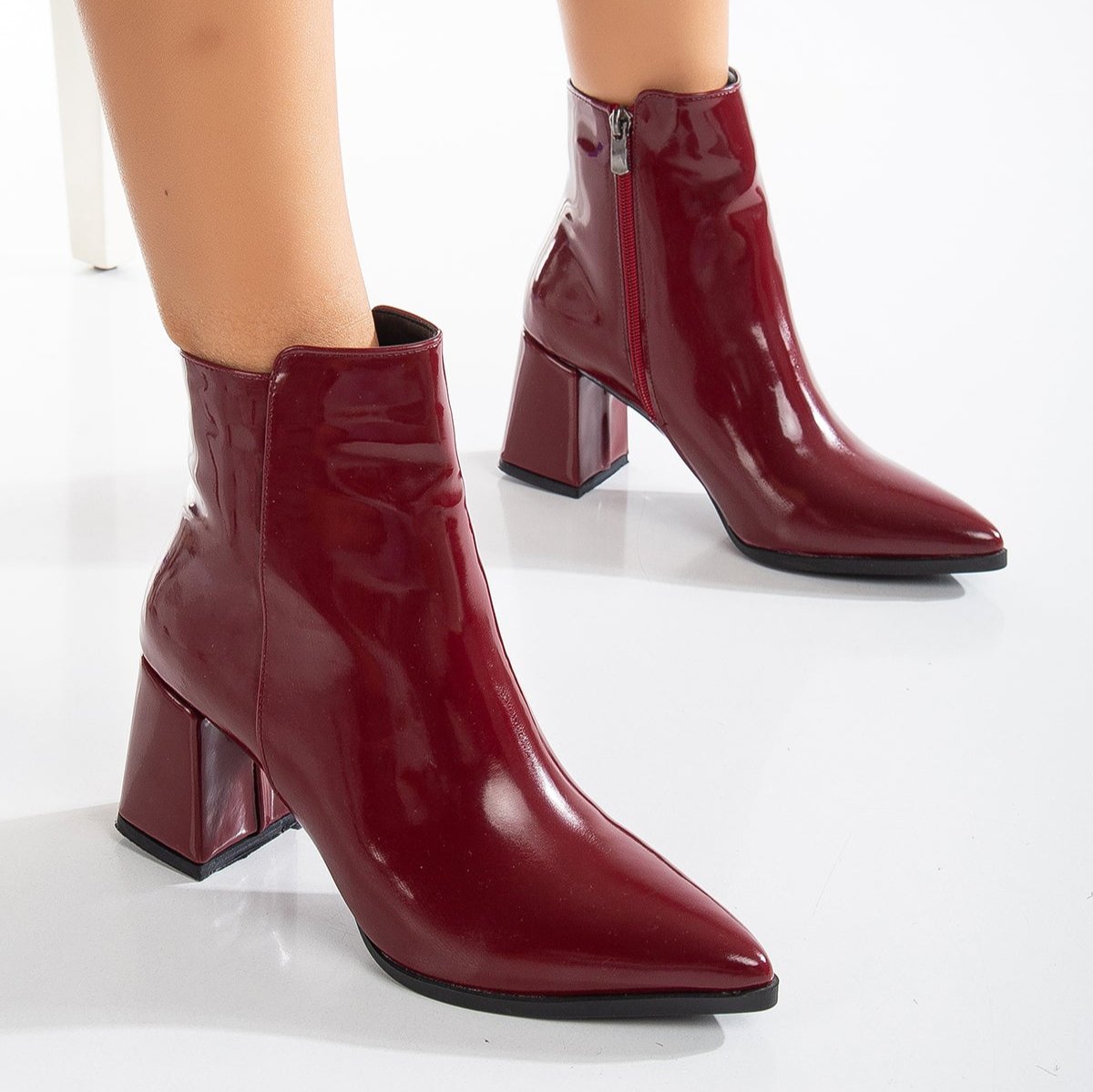 Vegan ankle-high boots, burgundy ankle-high boots, sustainable ankle-high boots, cruelty-free ankle-high boots, eco-friendly ankle-high boots, vegan leather burgundy boots, women's burgundy ankle boots, stylish burgundy ankle boots, faux leather ankle-high boots, burgundy vegan boots.
