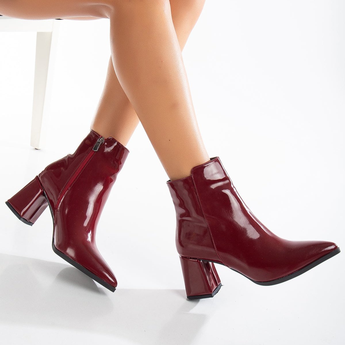 Vegan ankle-high boots, burgundy ankle-high boots, sustainable ankle-high boots, cruelty-free ankle-high boots, eco-friendly ankle-high boots, vegan leather burgundy boots, women's burgundy ankle boots, stylish burgundy ankle boots, faux leather ankle-high boots, burgundy vegan boots.
