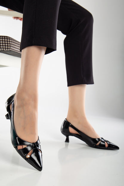Sidal - Black Patent Leather Pumps (Women)