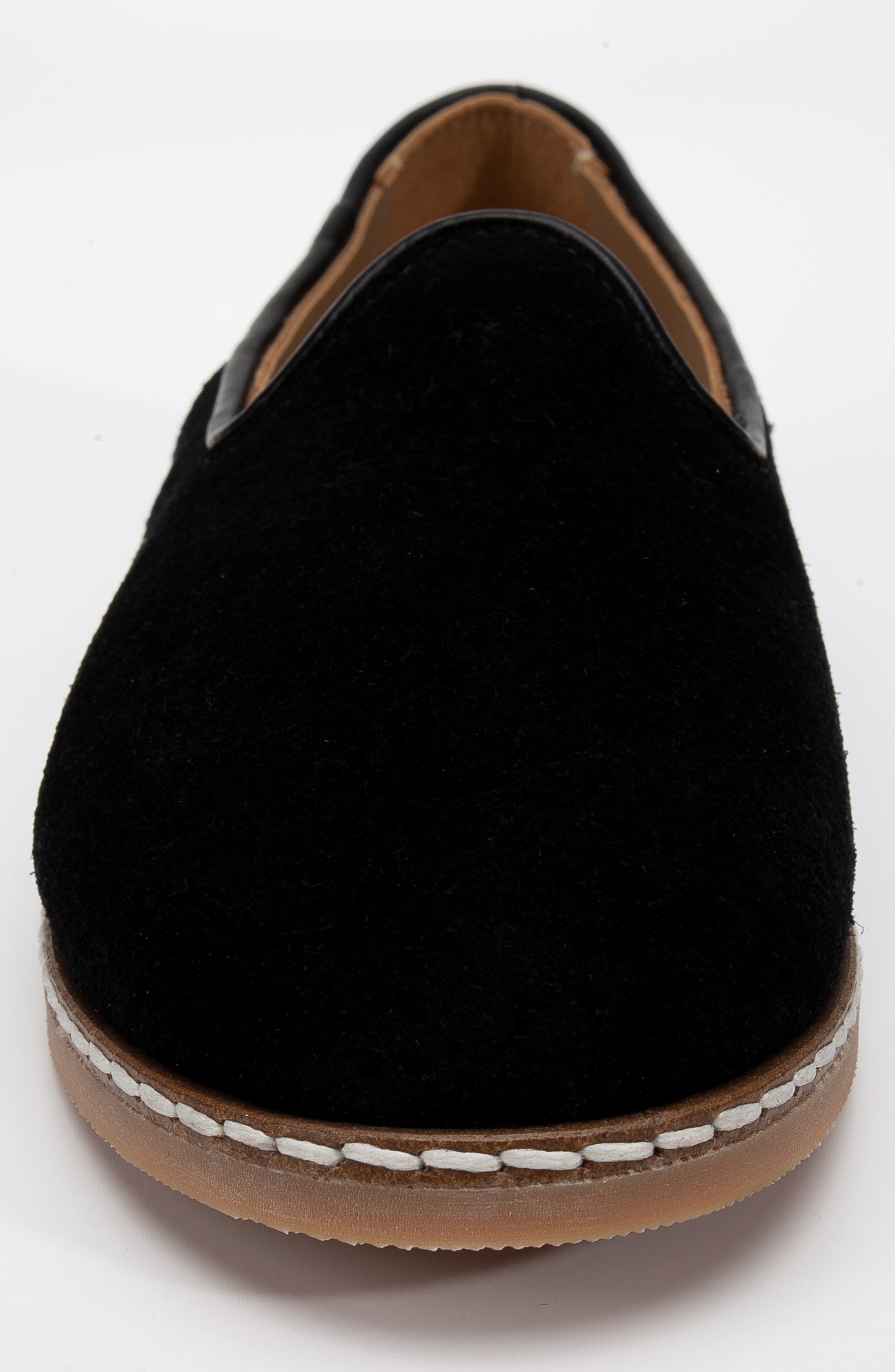 Istanbul - Black Suede Leather Slip On (Women)