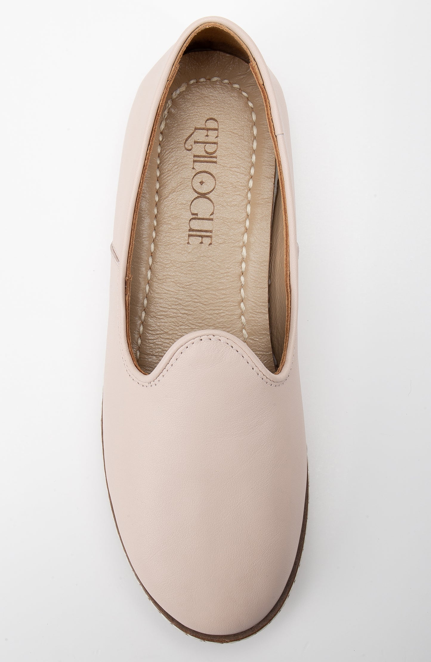 Dalya - Beige Leather Slip On (Women)