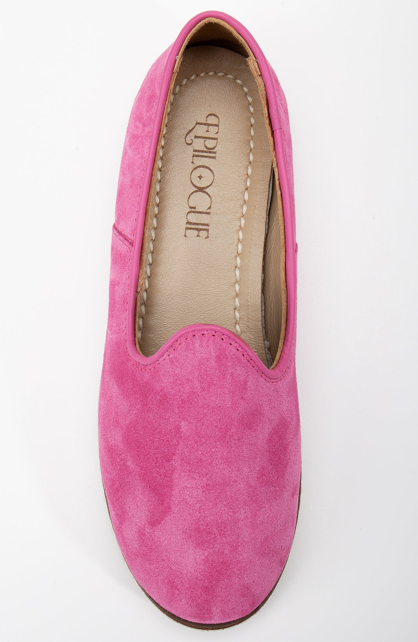 Istanbul - Fuchsia Pink Suede Leather Slip On (Women)
