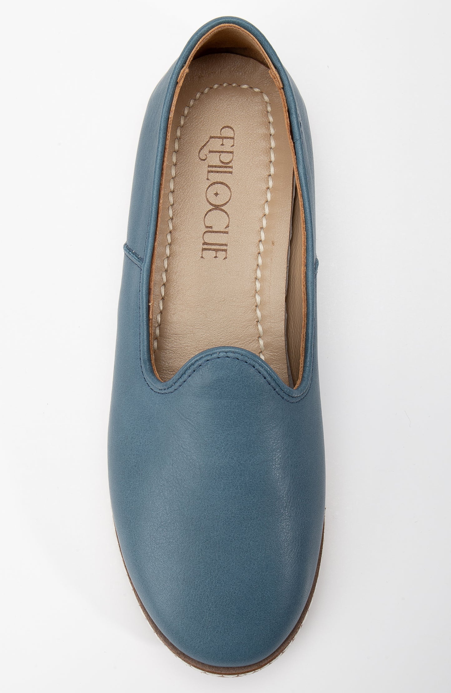 Dalya - Blue Leather Slip On (Women)