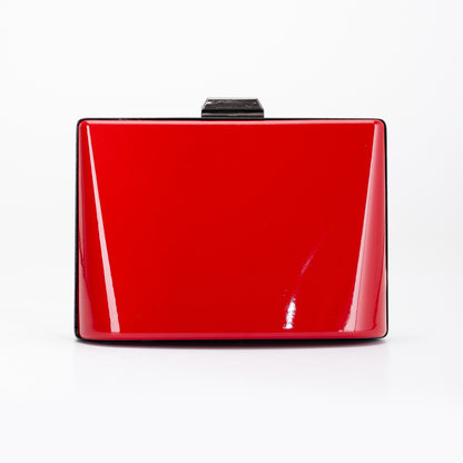 Marla - Red Patent Evening Clutch