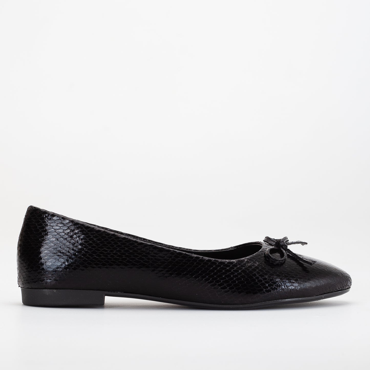 Amy - Black Ballerina Flats