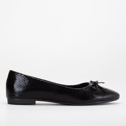 Amy - Black Ballerina Flats