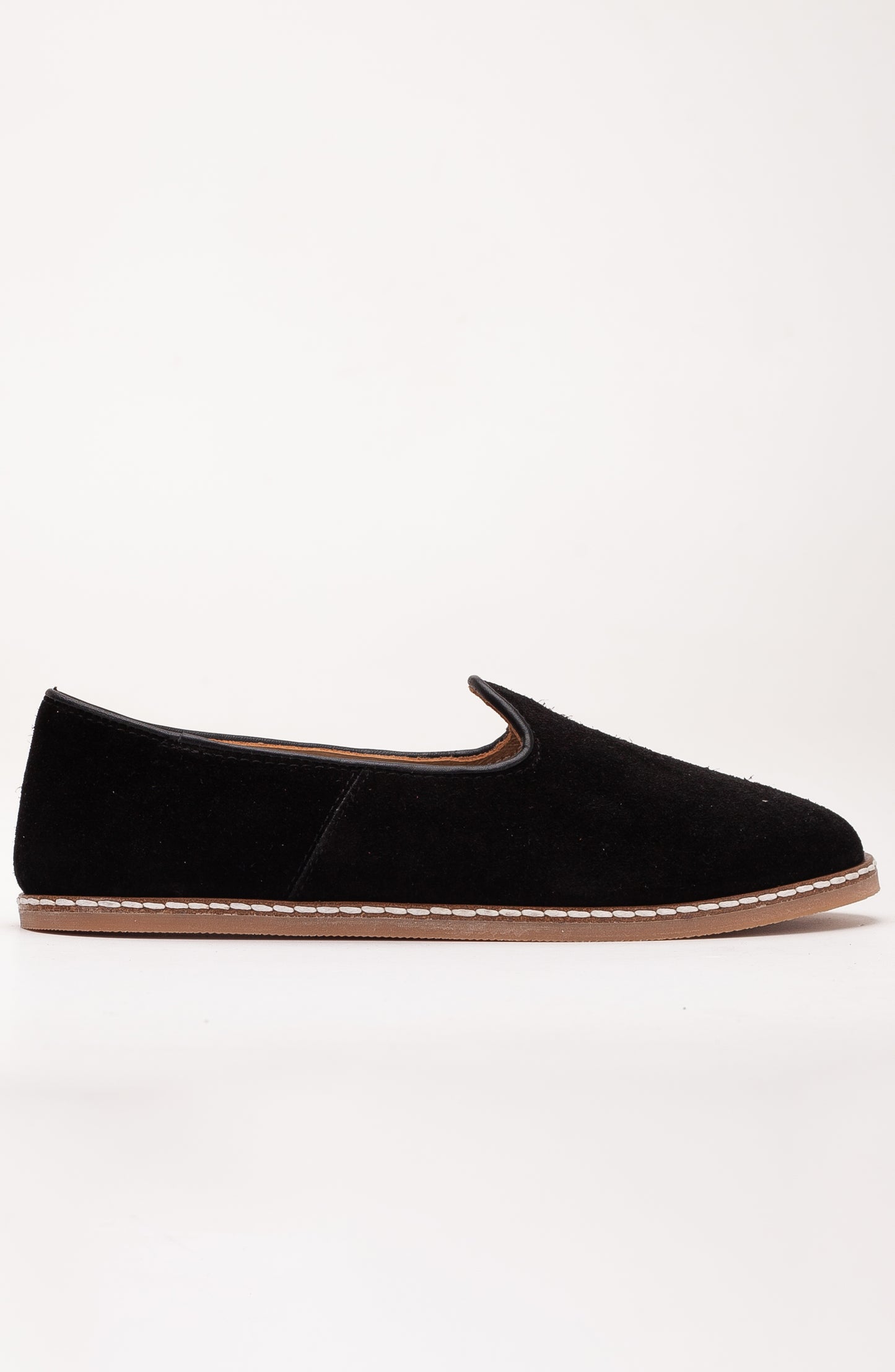 Istanbul - Black Suede Leather Slip On (Women)