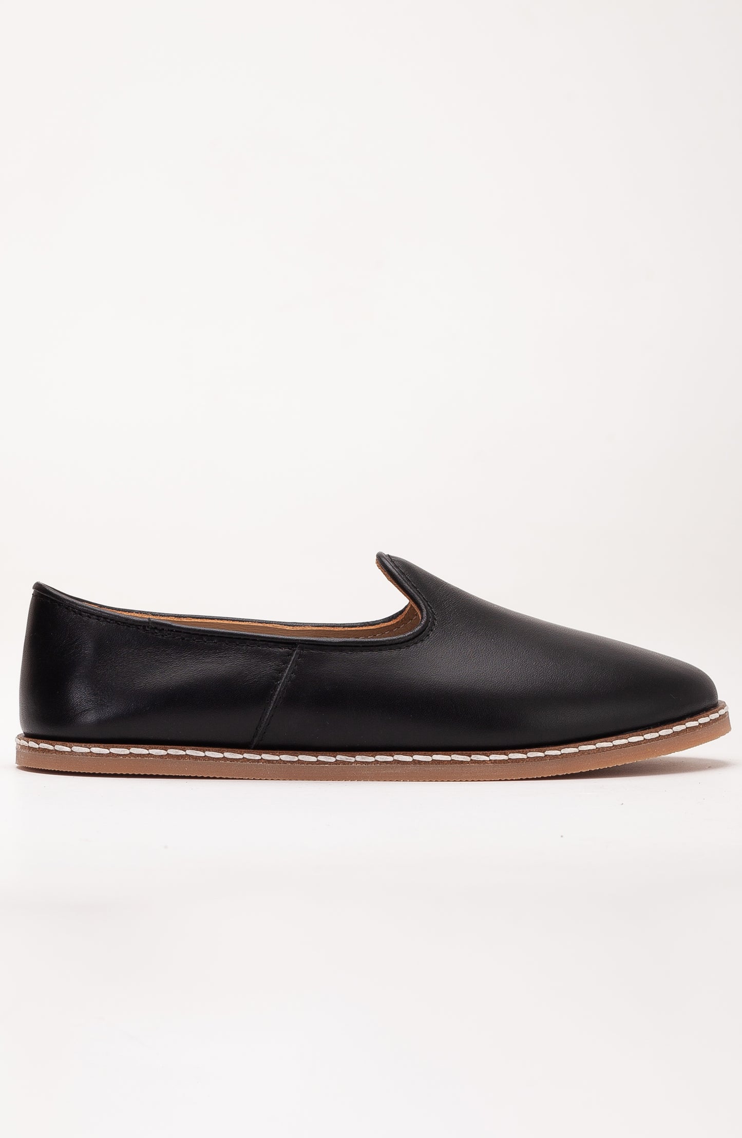 Dalya - Black Leather Slip On (Women)