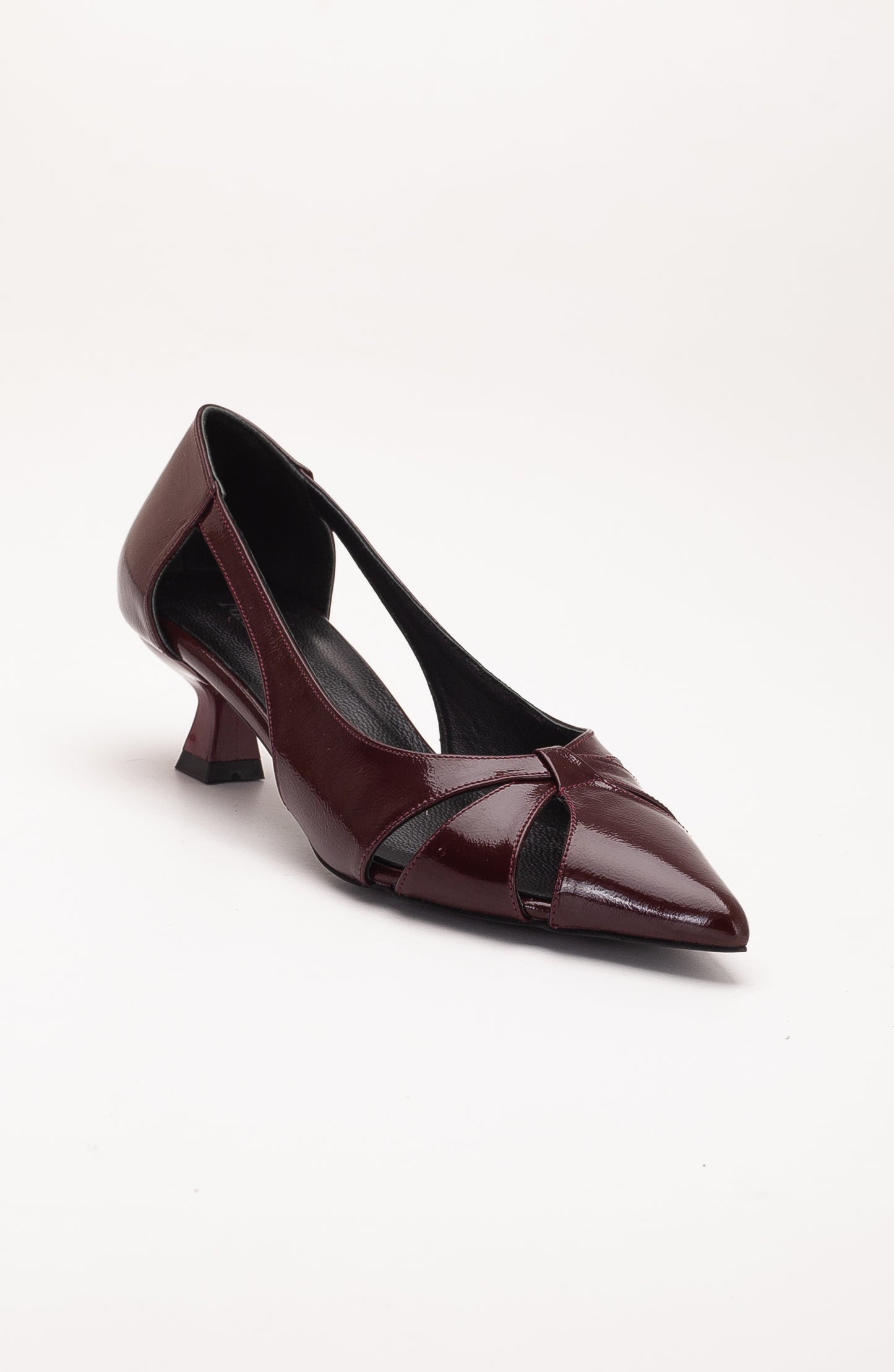 Sidal - Burgundy Patent Leather Pumps (Women)