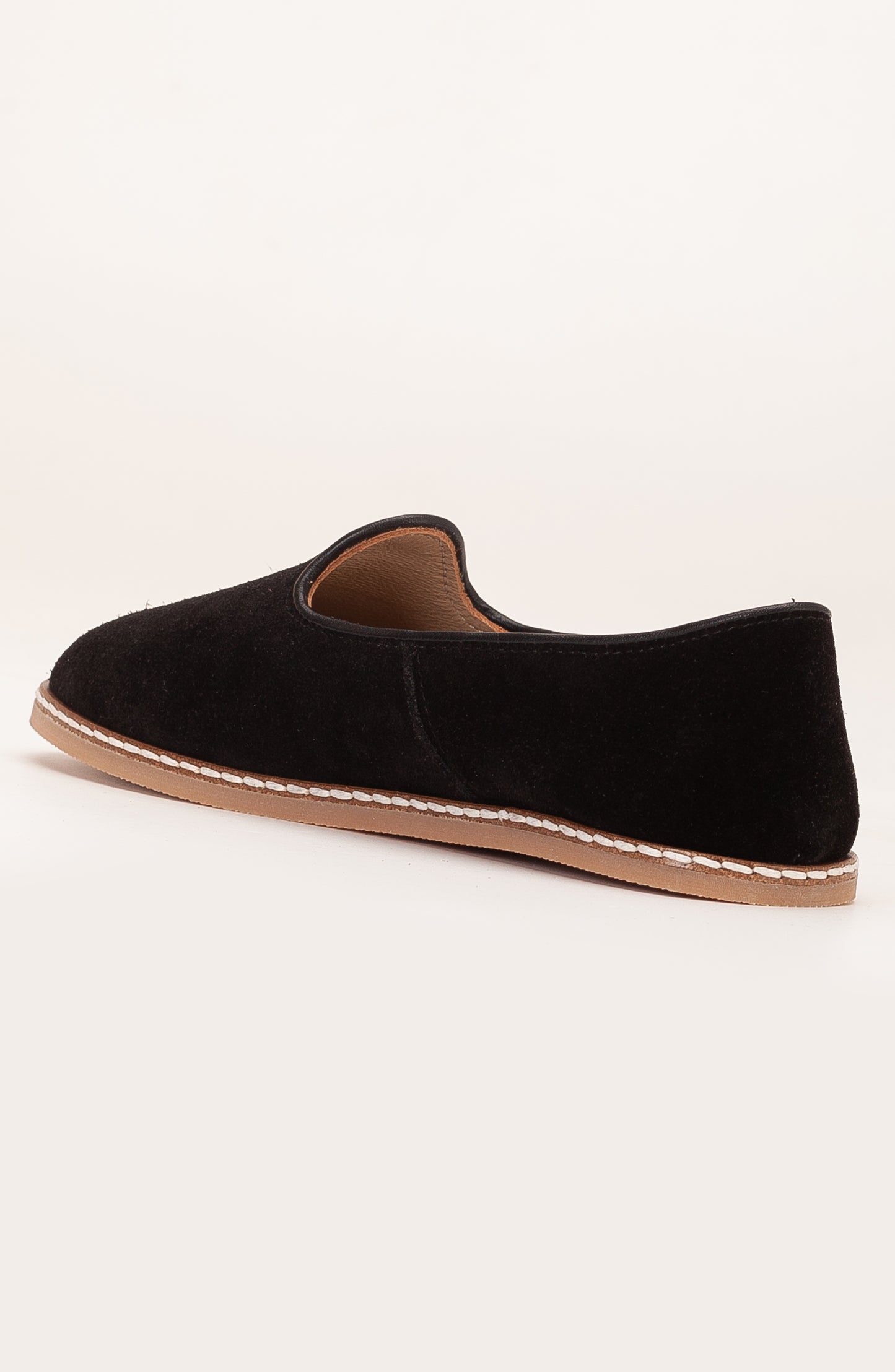 Istanbul - Black Suede Leather Slip On (Women)