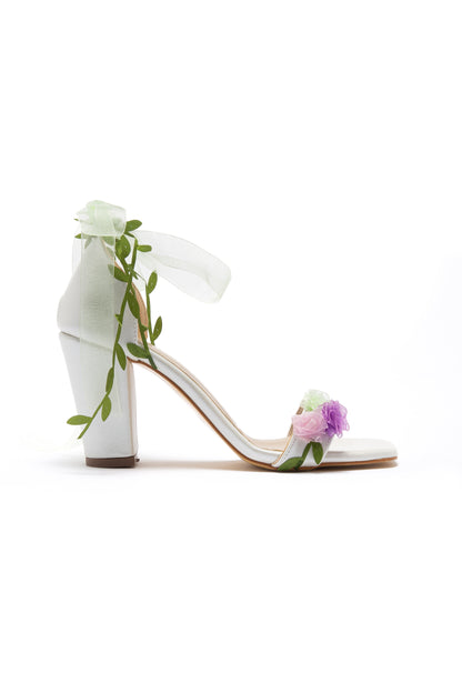 Blosse Floral Bridal Heels