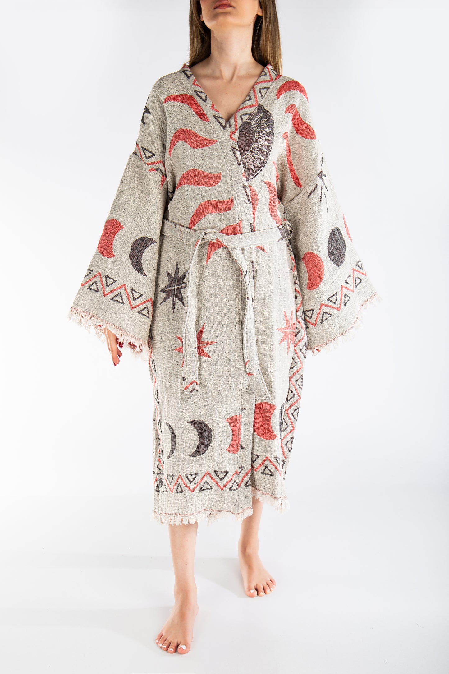 Evora Handmade Cotton Boho Kimono