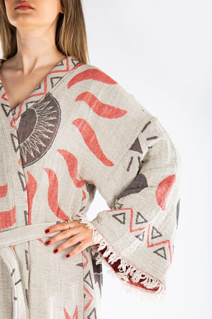 Evora Handmade Cotton Boho Kimono