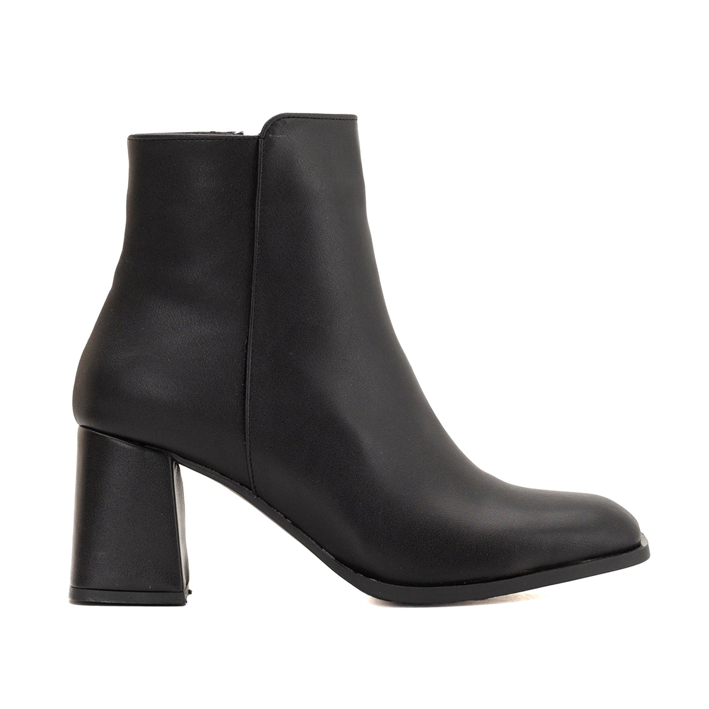 Nadine - Black Matt Ankle Boots