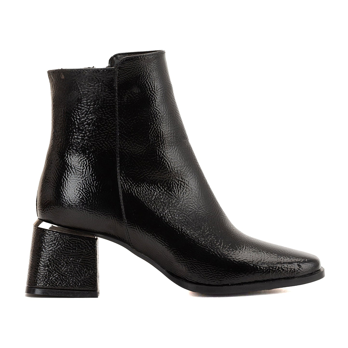 Odette - Black Patent Boots