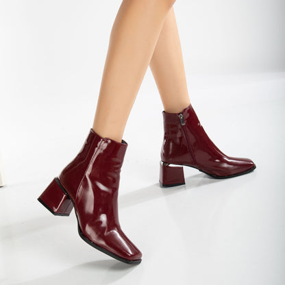 vegan burgundy boots, burgundy ankle boots, cruelty-free footwear, eco-friendly boots, sustainable fashion, plant-based leather, burgundy vegan boots, non-leather boots, animal-free footwear, ethical fashion, vegan leather boots, comfortable vegan boots, rich color boots, stylish vegan boots, deep red vegan boots, women's vegan footwear