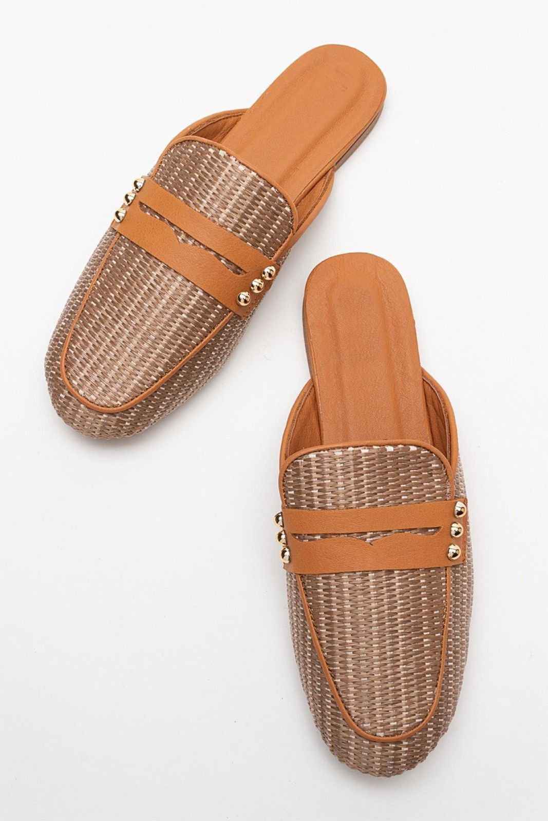 Patrizia - Brown Leather Mule (Women)