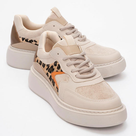 Ida - Beige Sneakers