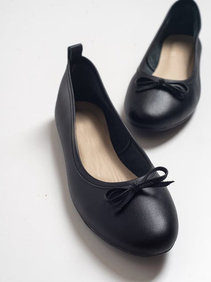 Florence - Black Ballerina Flats