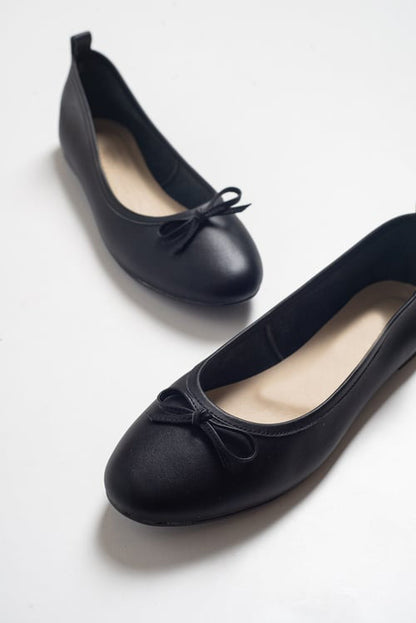 Florence - Black Ballerina Flats
