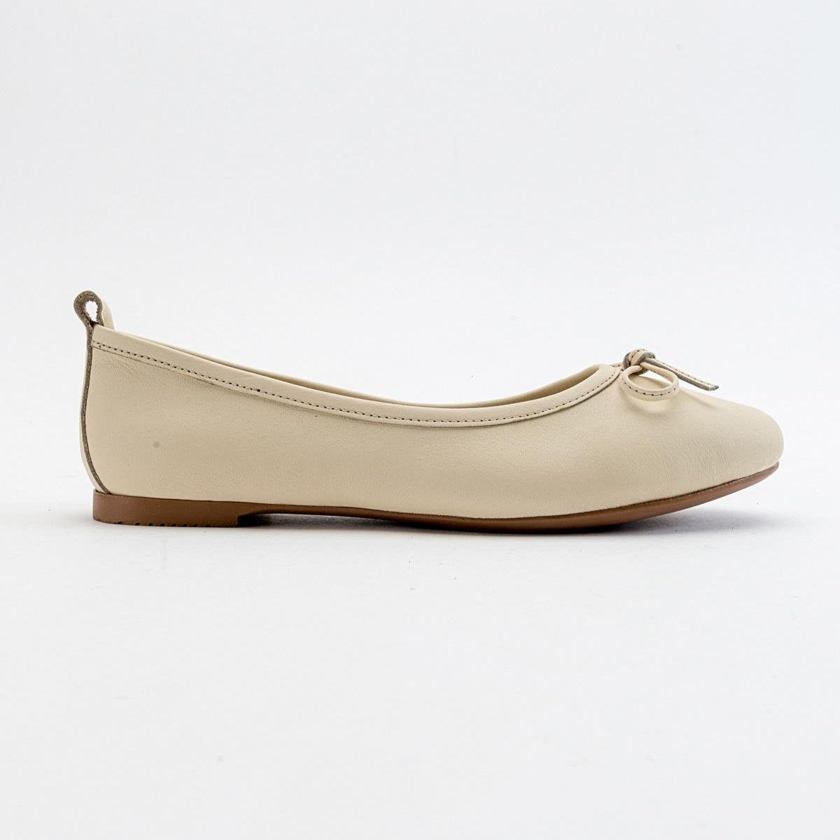 Florence - Beige Ballerina Flats