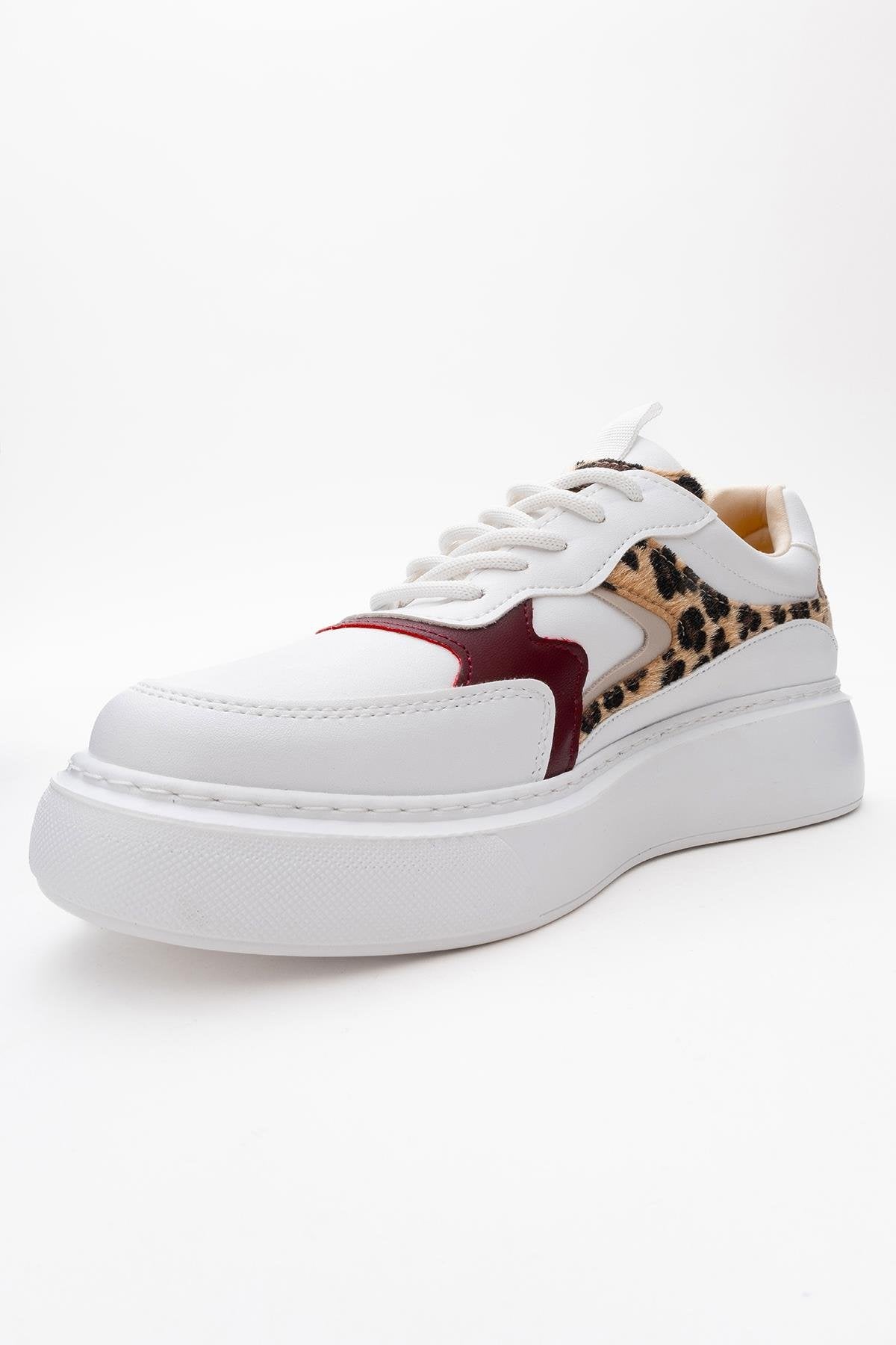 Ida - White Platform Sneakers (Women)