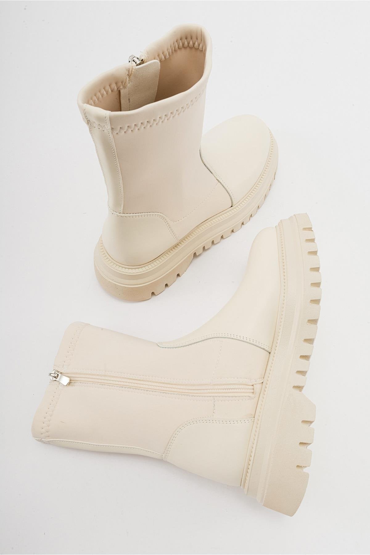 Alias Beige Scuba Boot (Women)