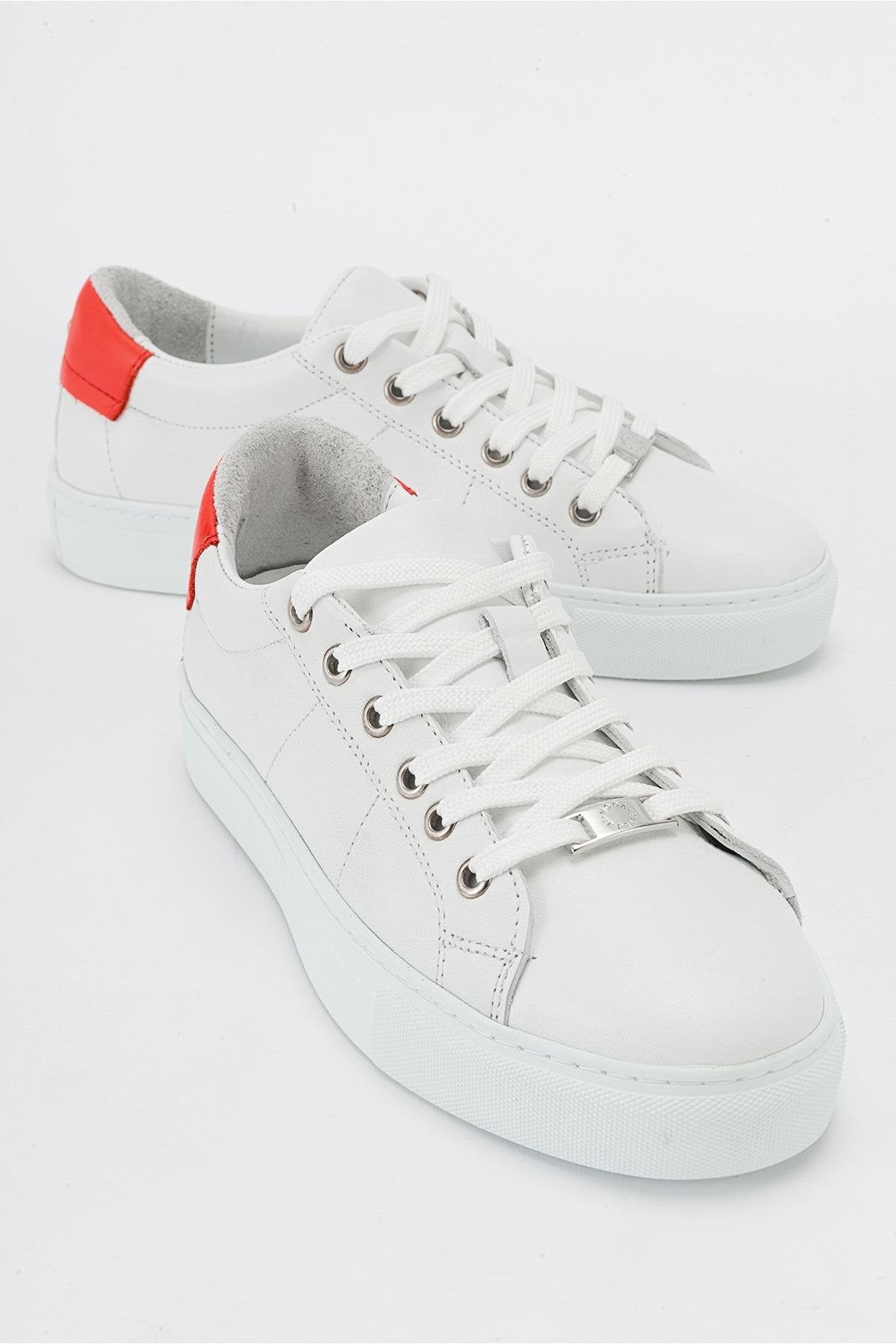 Ayverie - White Leather Sneaker (Women)